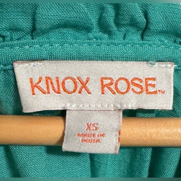 Knox Rose Women’s Ruffle Pullover Knee Length Dress Size XS - Picture 9 of 10